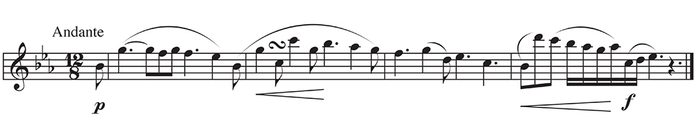 legato melody