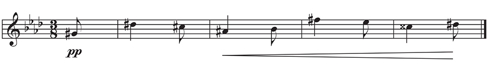 distinctive melody