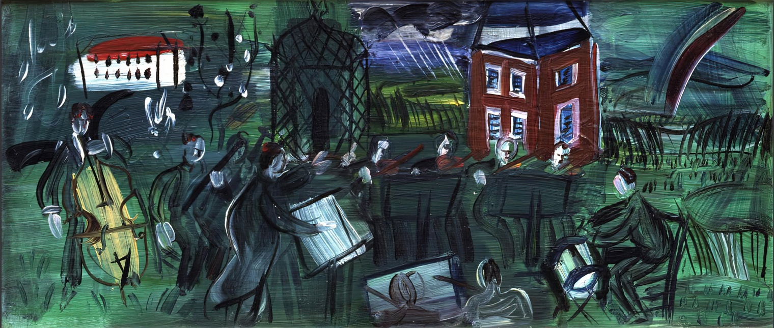 Raoul Dufy | Musique à la campagne 1948 | centrepompidou