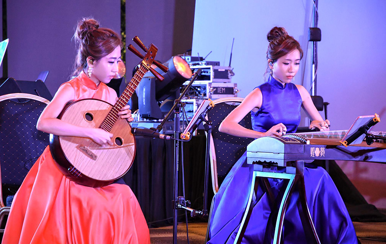 Zhongruan (left) | Su-Min and Su-Hui of MUSA_SG | Photo courtesy MUSA_SG