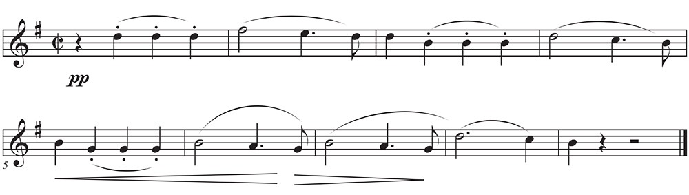 tranquil second theme