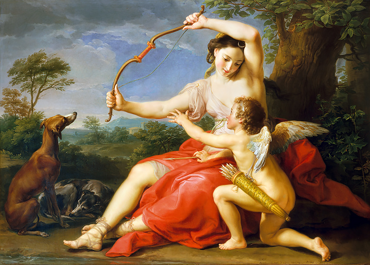 Diana and Cupid